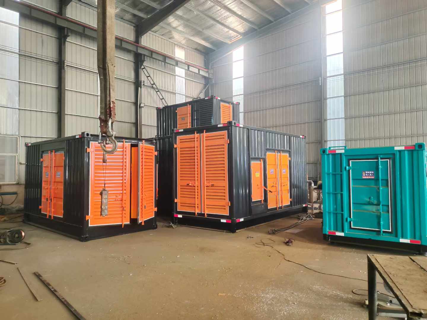 番禺500kw柴油发电机组可以带动多少功率设备？