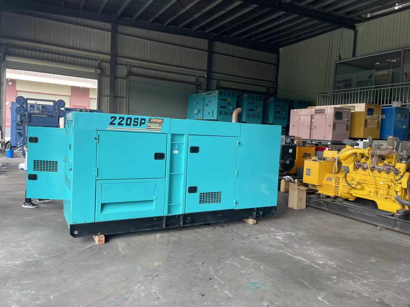 番禺600kW柴油发电机组带载能力？