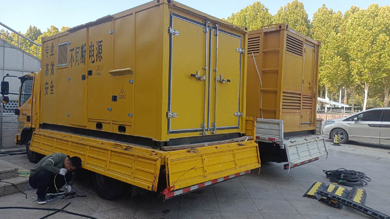 番禺柴油发电机组和UPS电源配合使用时的注意事项